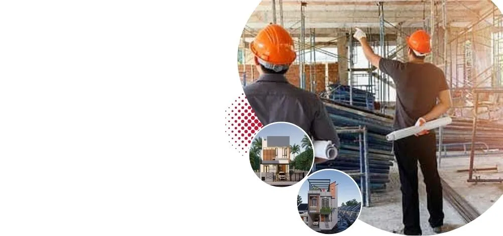 Tim kontraktor Bildi di lokasi proyek
