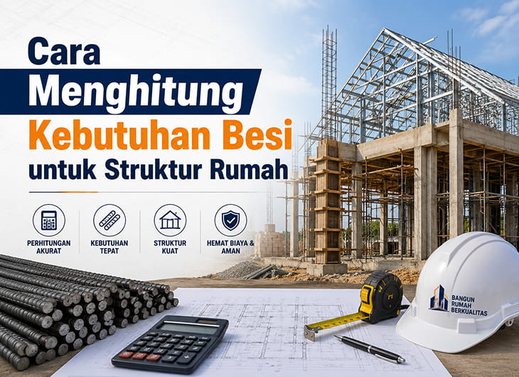 Cara Menghitung Kebutuhan Besi untuk Struktur Rumah