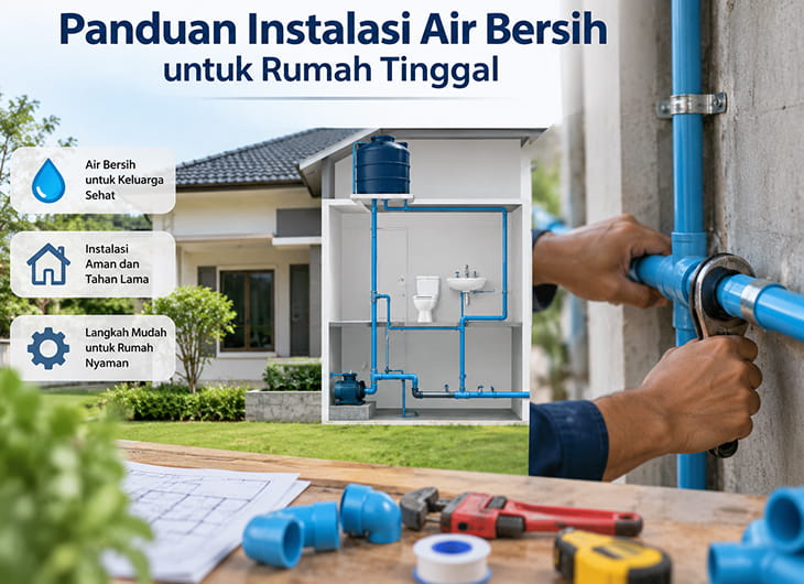 Panduan Instalasi Air Bersih untuk Rumah Tinggal