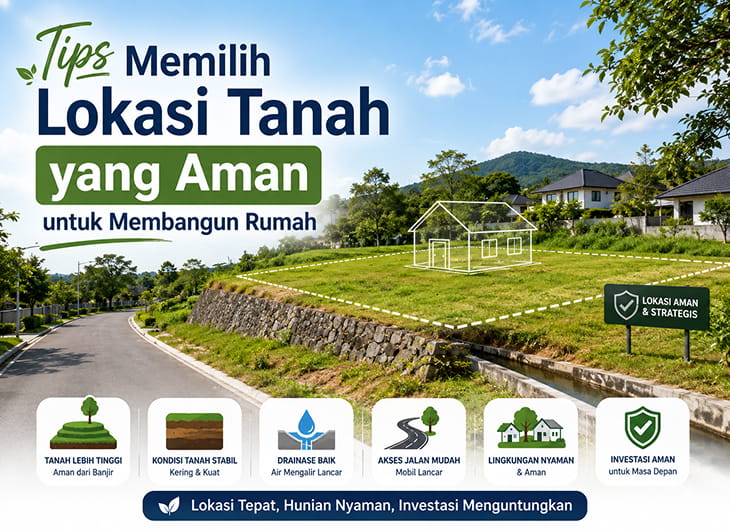 Tips Memilih Lokasi Tanah yang Aman untuk Membangun Rumah