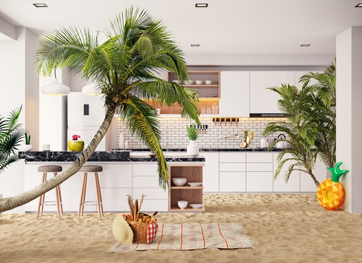 Tips Mendesain Dapur Terbuka untuk Rumah Tropis