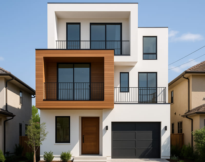 Rumah tinggal 1–3 lantai